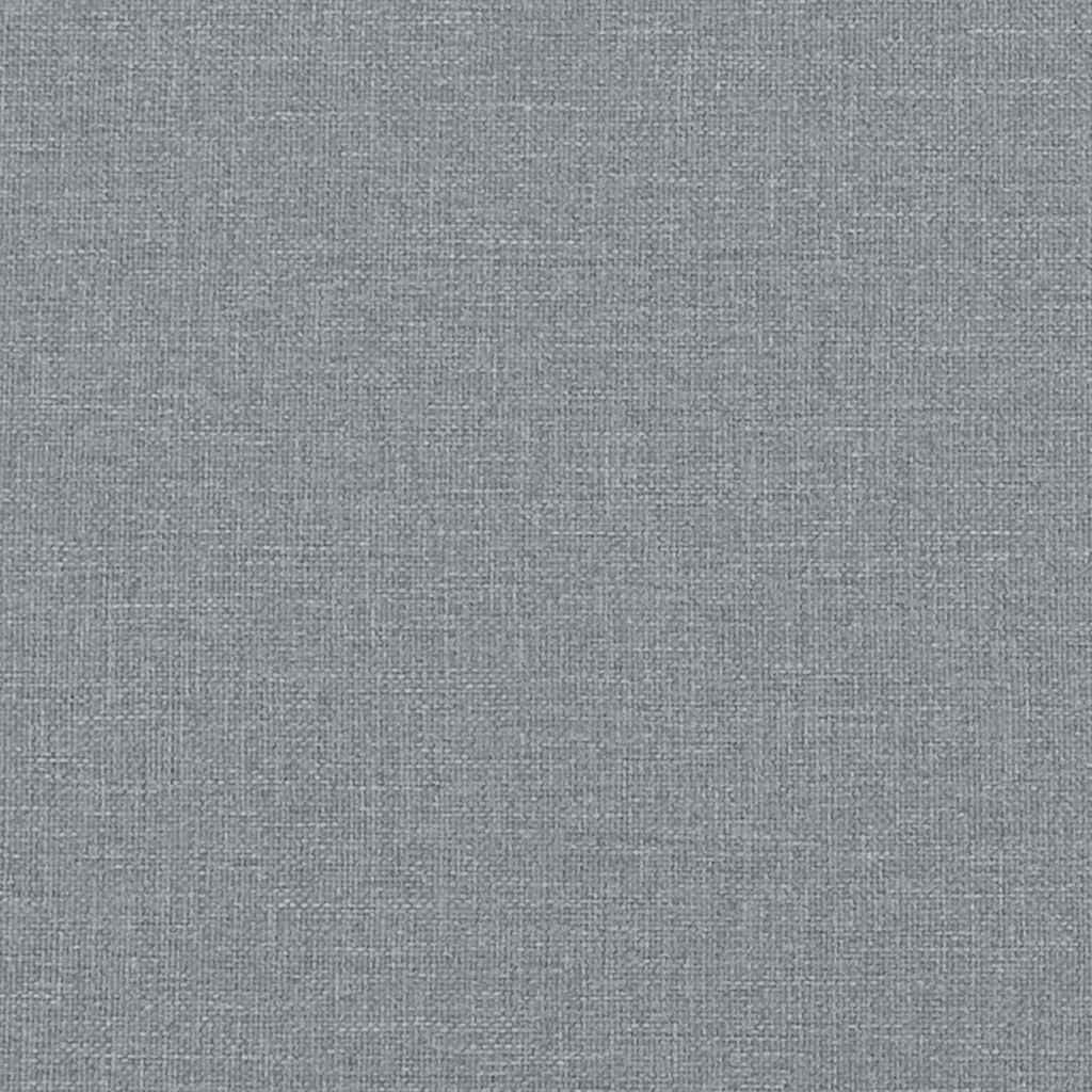 Massage Recliner Chair Light Gray Fabric image 13