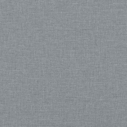 Massage Recliner Chair Light Gray Fabric image 13