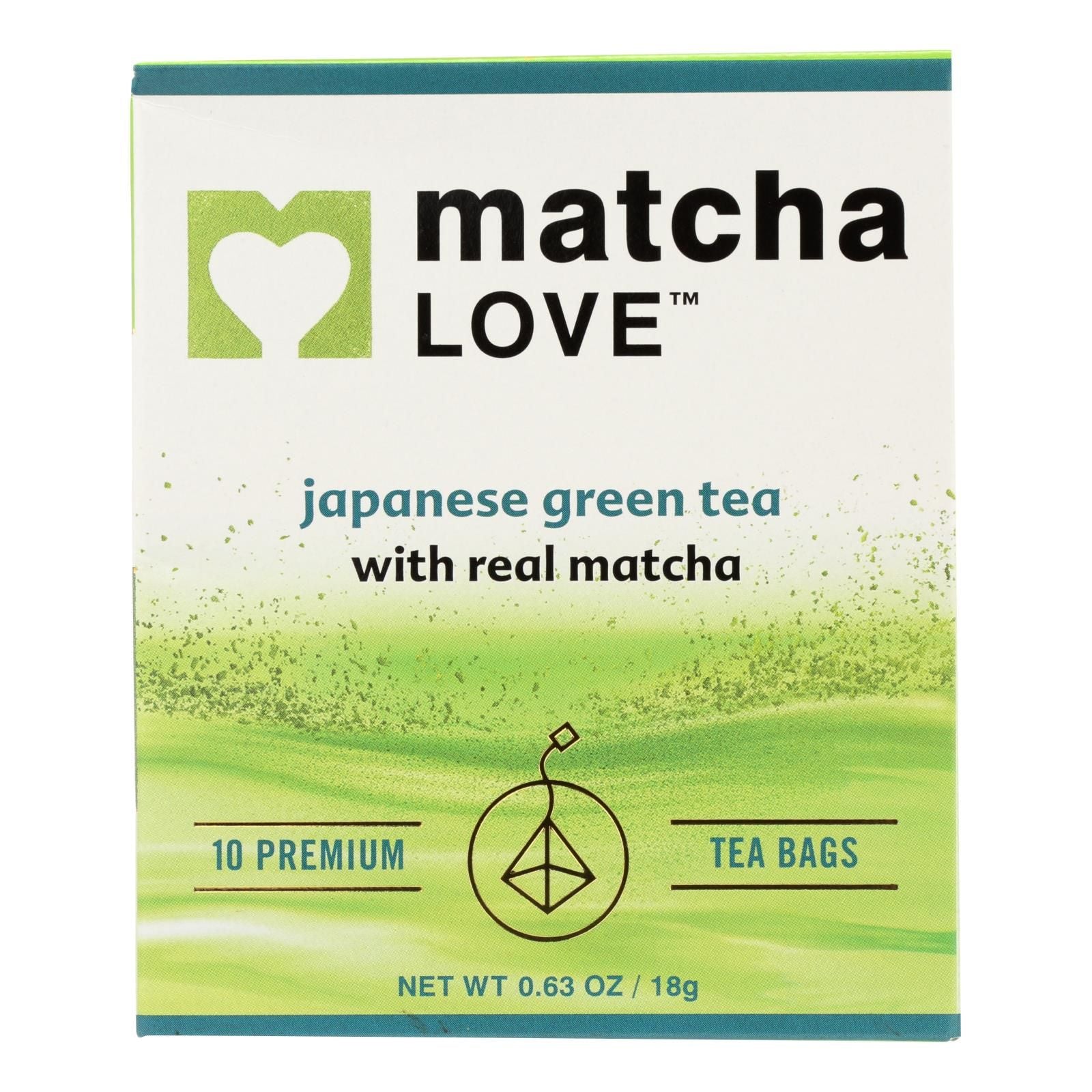 Matcha Love In Matcha Green Tea Traditional Flavor - Case Of 6 - 10 Bags image 2