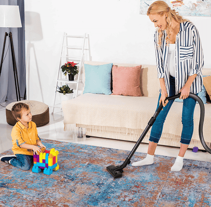MAVAL Multi Washable Rug 8x10 Area Rug (Multi, 8' x 10') image 6