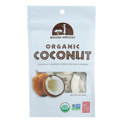 Mavuno Harvest - Organic Dried Fruit - Dried Coconut - Case Of 6 - 2 Oz. image 1