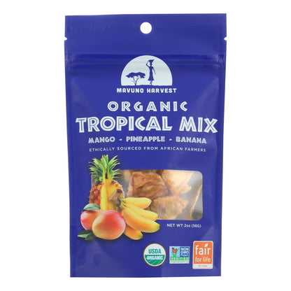 Mavuno Harvest - Organic Dried Fruit - Tropical Mix - Case Of 6 - 2 Oz. image 1