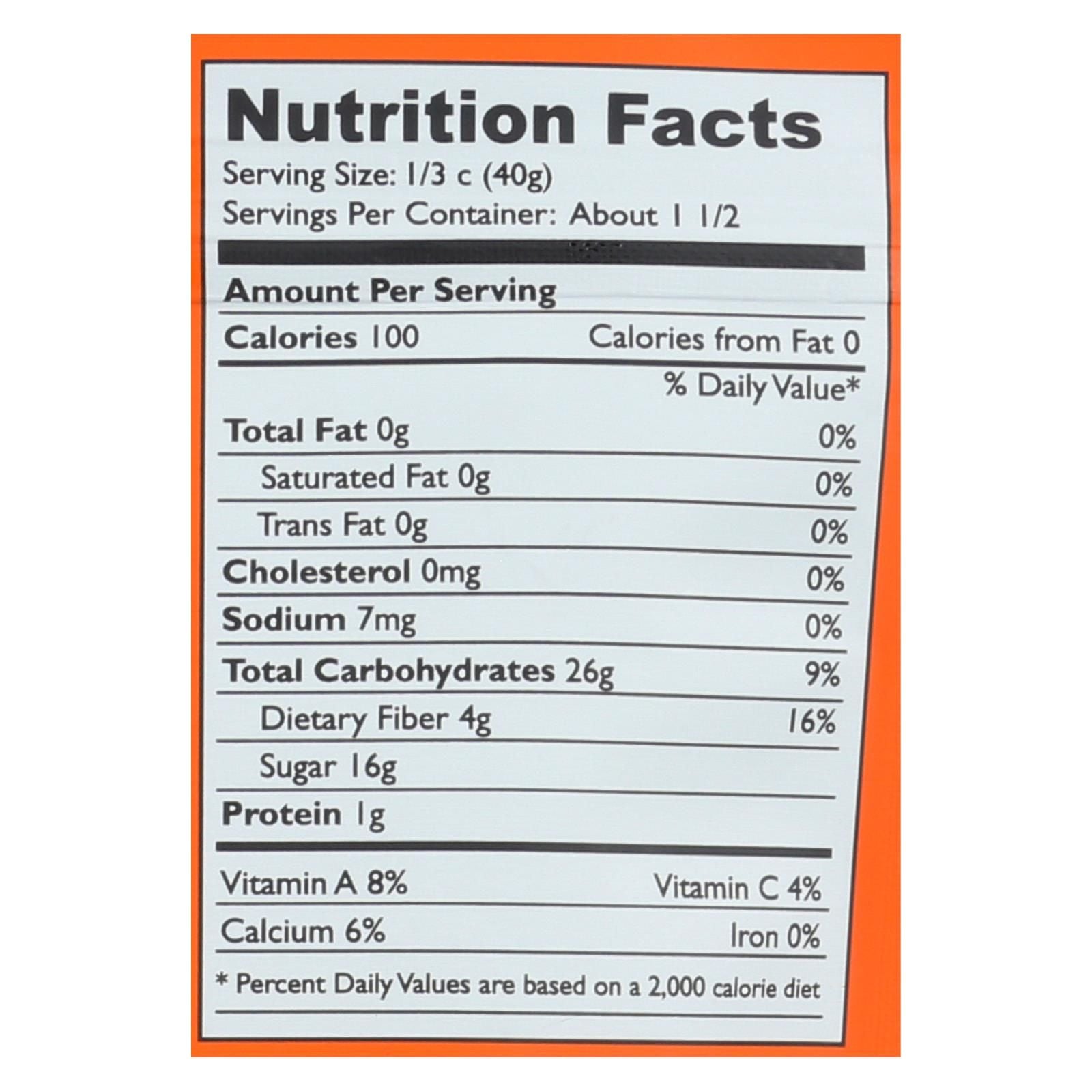 Mavuno Harvest Organic Dried Fruits - Papaya - Case Of 6 - 2 Oz. image 2