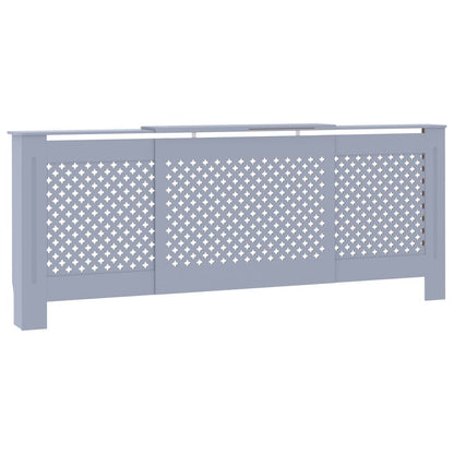 MDF Radiator Cover Gray 80.7 image 2