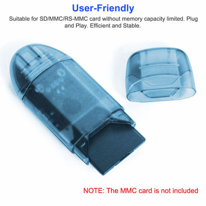 Memory Card Reader USB 2.0 480Mbps High Speed Card Reader Adapter for SD Card image 3