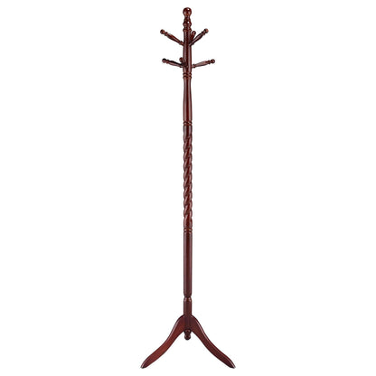Merlot Coat Rack with Twisted Post image 3