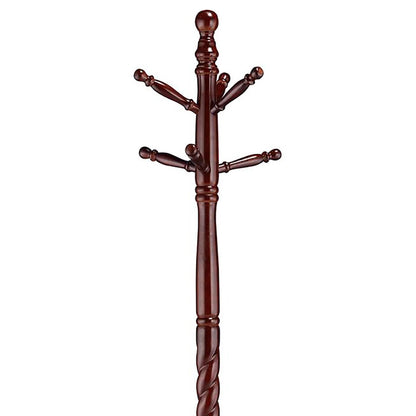 Merlot Coat Rack with Twisted Post image 4