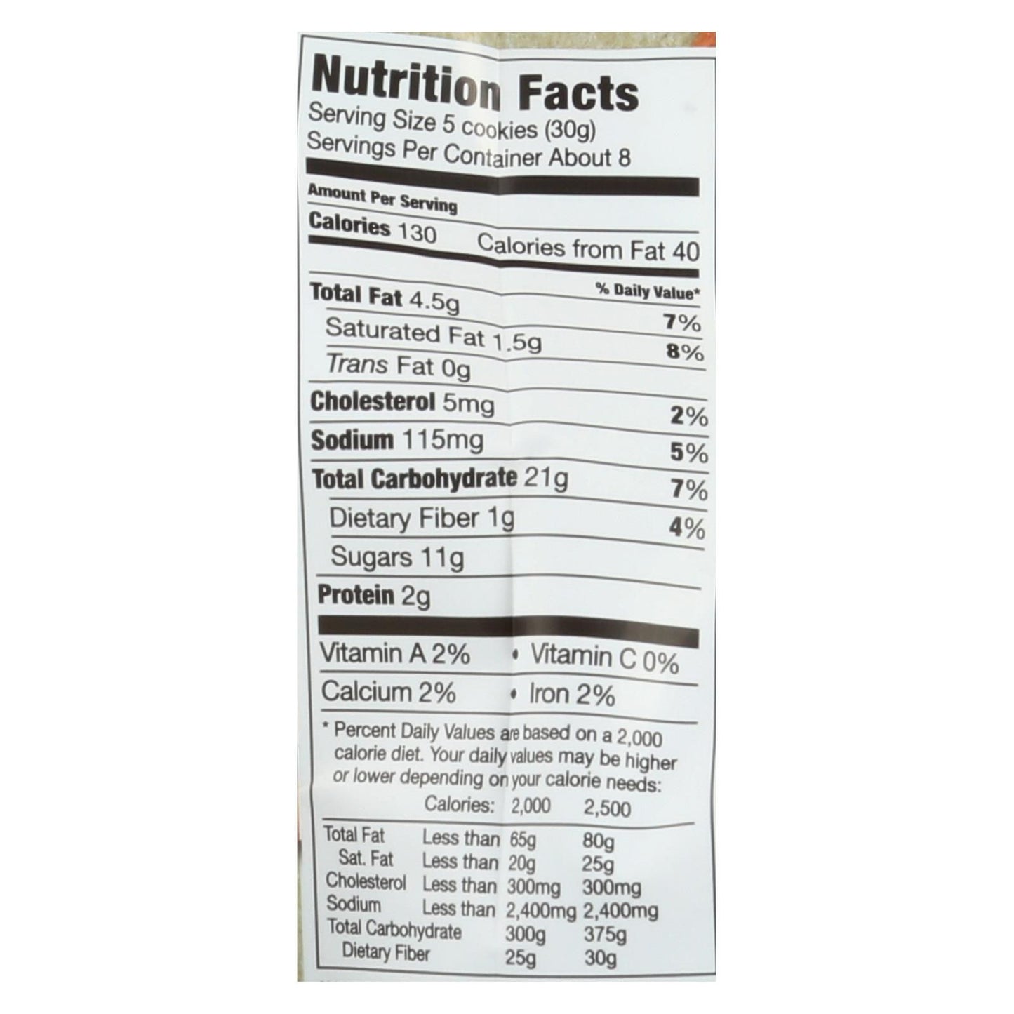 Mi-del's Gluten-free Chocolate Chip Crunchy Cookies - Case Of 8 - 8 Oz image 3