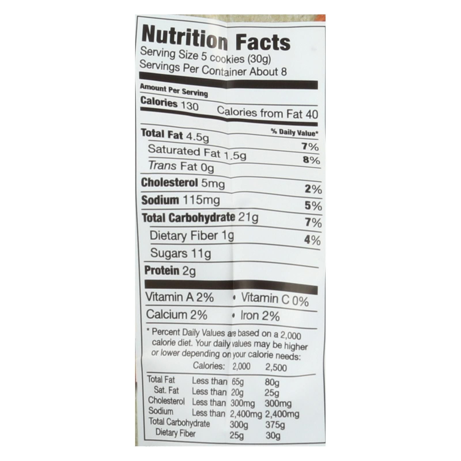 Mi-del's Gluten-free Chocolate Chip Crunchy Cookies - Case Of 8 - 8 Oz image 3
