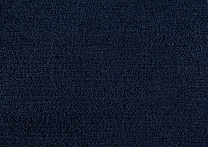 Mid-Century Modern Accent Chair 1pc Blue Chenille Fabric Upholstered Channel Stitched Back Brown Legs Solid Wood Furnitu image 8