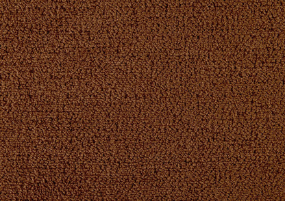Mid-Century Modern Accent Chair 1pc Rust-hued Chenille Fabric Upholstered Channel Stitched Back Brown Legs Solid Wood Fu image 7