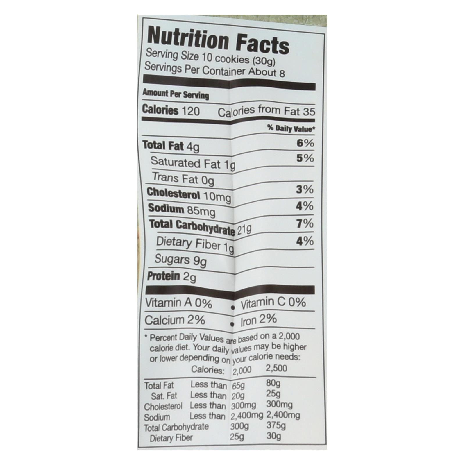 Midel Cookies - Arrowroot Animal - Case Of 8 - 8 Oz image 3