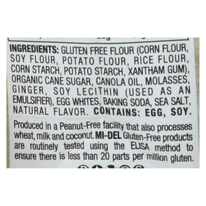 Midel Cookies - Ginger Snaps - Case Of 8 - 8 Oz image 2