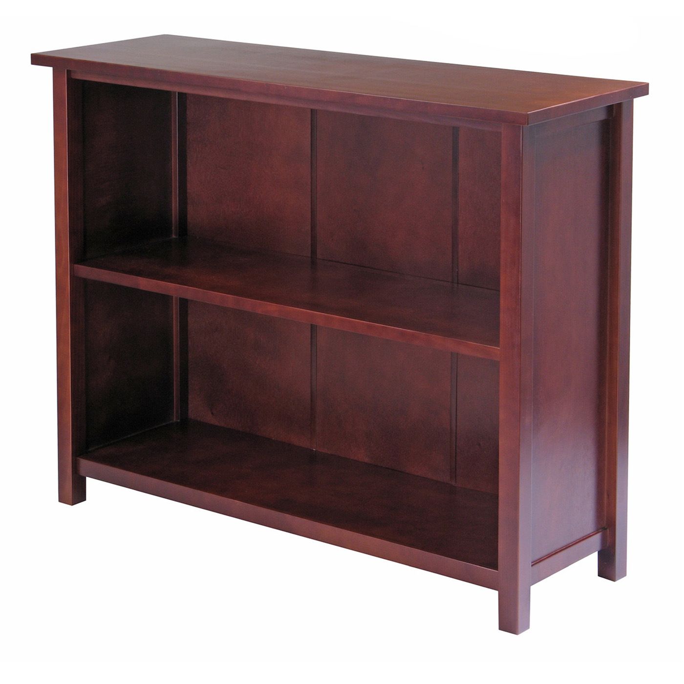 Milan Storage Shelf or Bookcase; 3-Tier; Long image 1