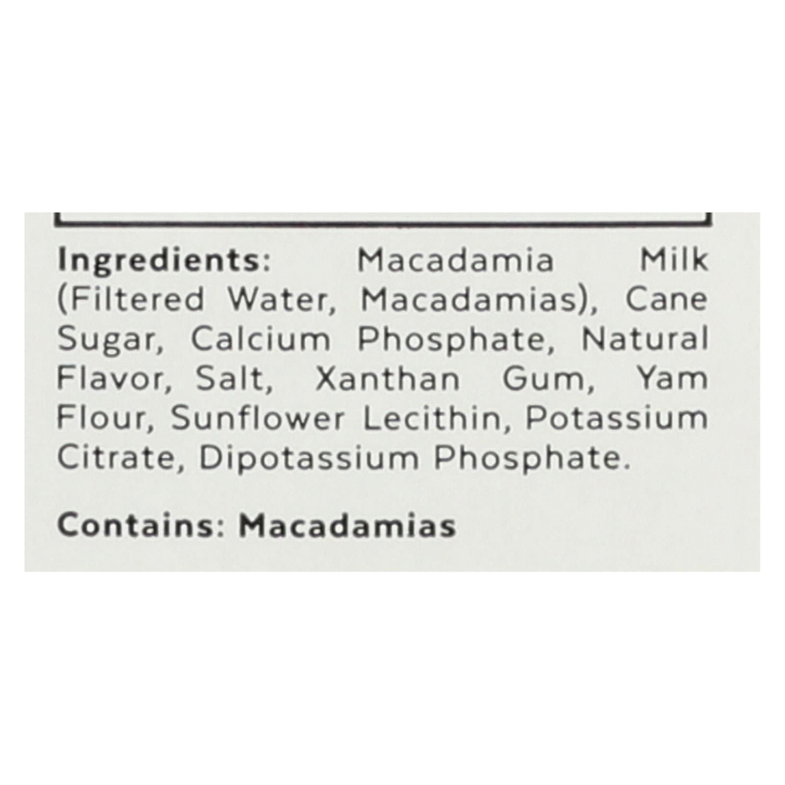 Milkadamia Macadamia Milk In Latte Da Barista - Case Of 6 - 32 Fz image 2