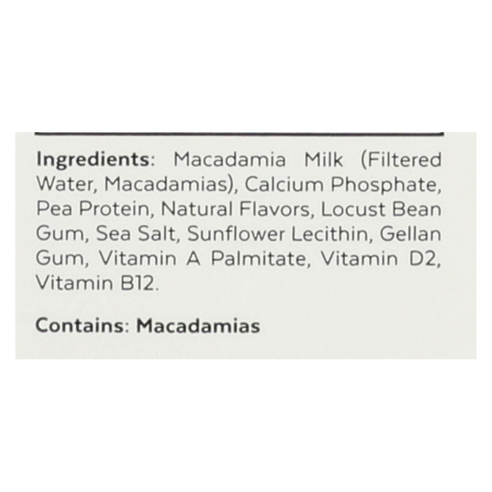 Milkadamia Macadamia Milk With Unsweetened Vanilla - Case Of 6 - 32 Fz image 4