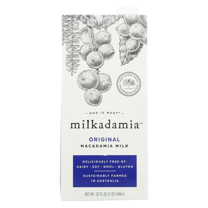 Milkadamia Milk - Original - Case Of 6 - 32 Fl Oz. image 1