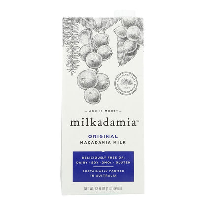 Milkadamia Milk - Original - Case Of 6 - 32 Fl Oz. image 2