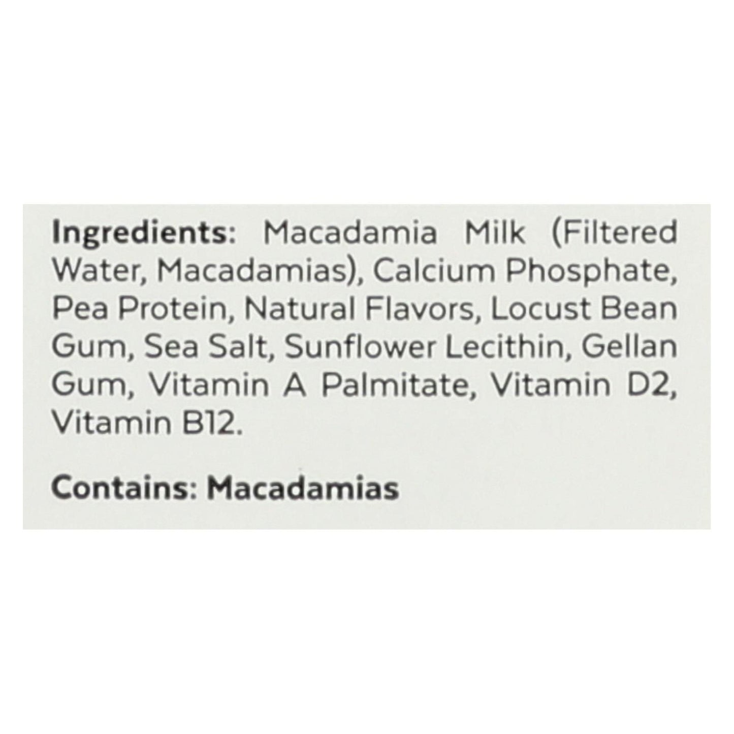 Milkadamia Milk - Unsweetened - Case Of 6 - 32 Fl Oz. image 3