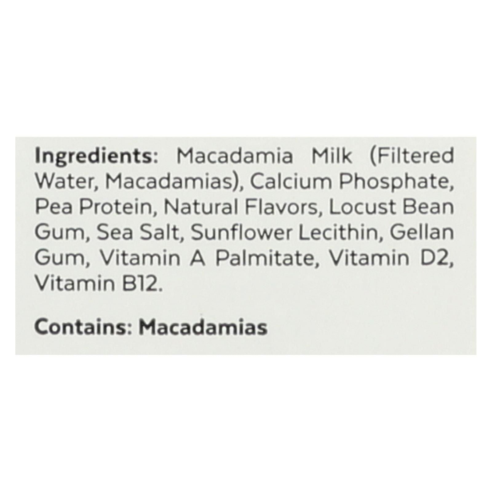 Milkadamia Milk - Unsweetened - Case Of 6 - 32 Fl Oz. image 3