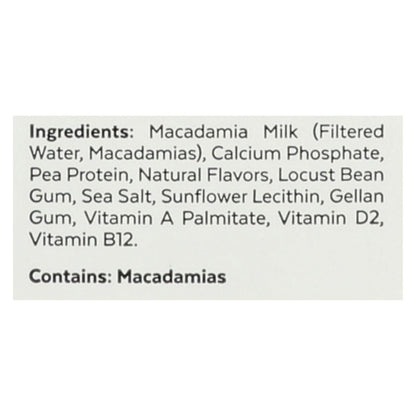 Milkadamia Milk - Unsweetened - Case Of 6 - 32 Fl Oz. image 3