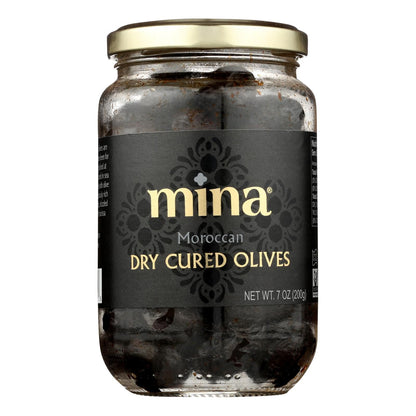 Mina - Olives Black Dry Cured - Case Of 6 - 7 Oz image 1