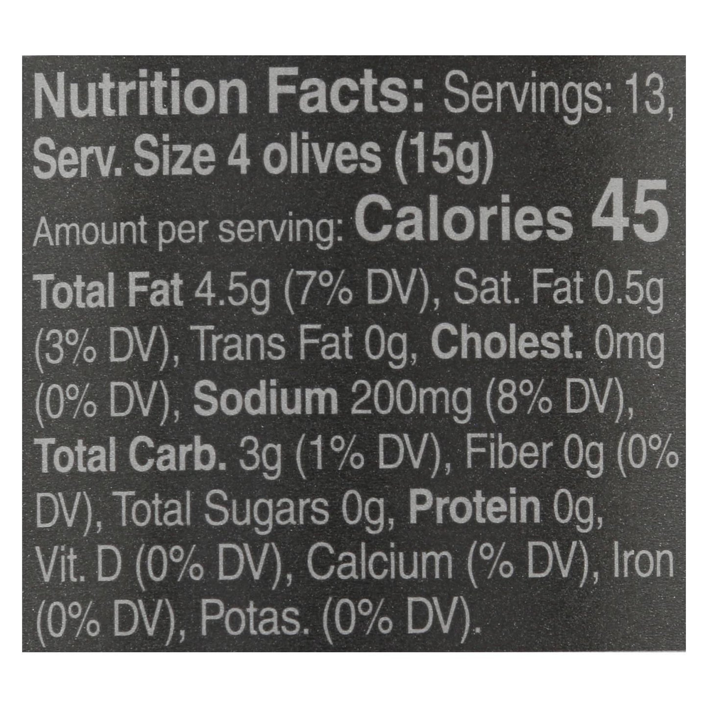 Mina - Olives Black Dry Cured - Case Of 6 - 7 Oz image 3