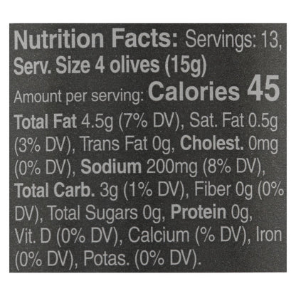Mina - Olives Black Dry Cured - Case Of 6 - 7 Oz image 3