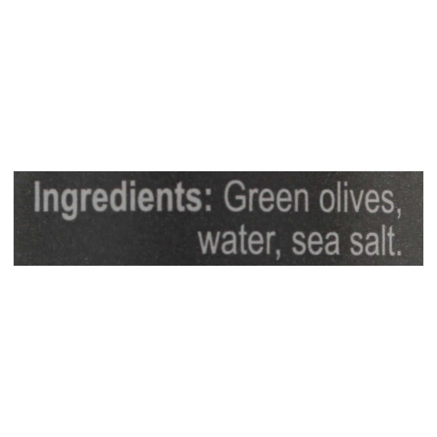 Mina - Olives Green Pitted - Case Of 6 - 12.5 Oz image 2