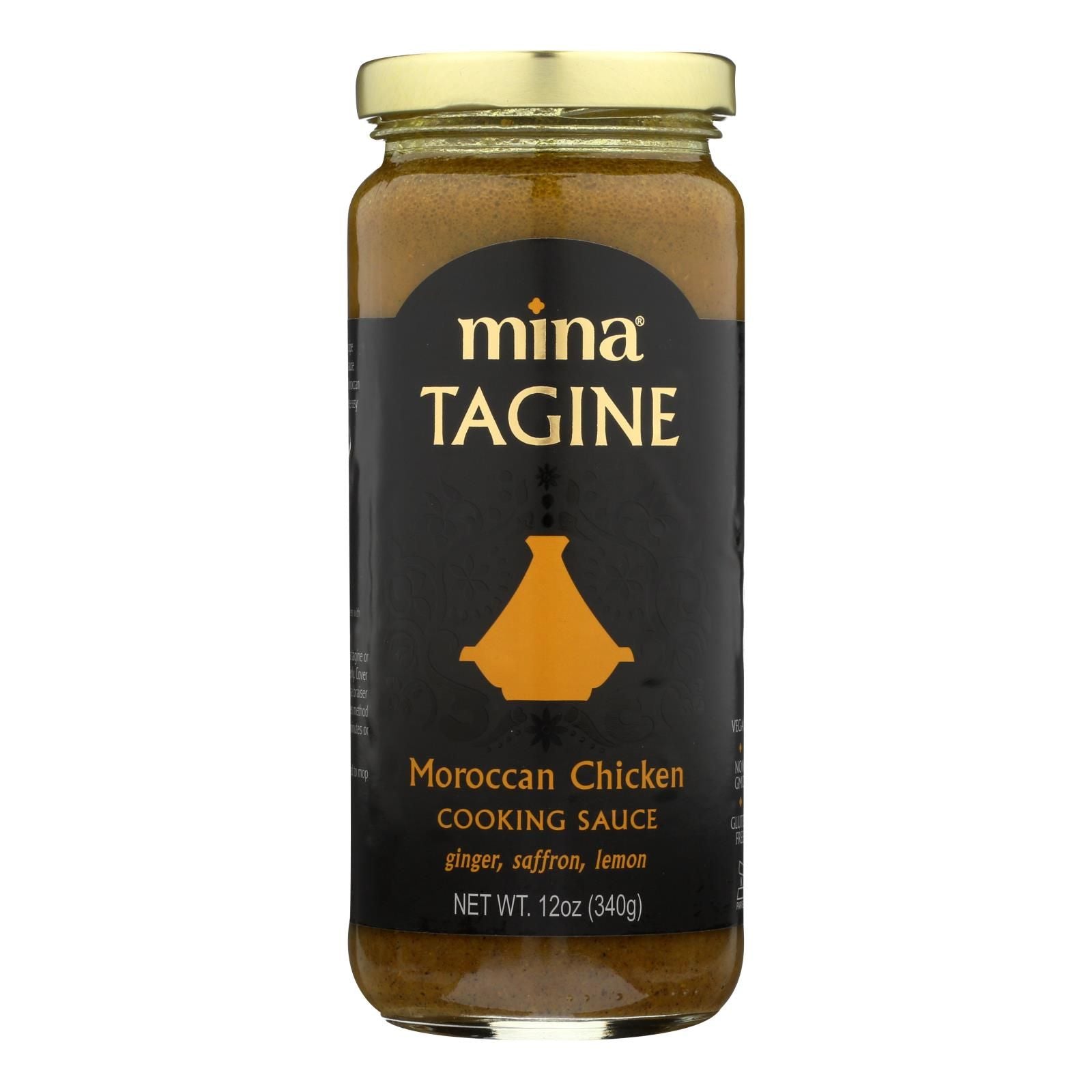 Mina's Moroccan Tagine Chicken Cooking Sauce - Case Of 6 - 12 Oz image 1