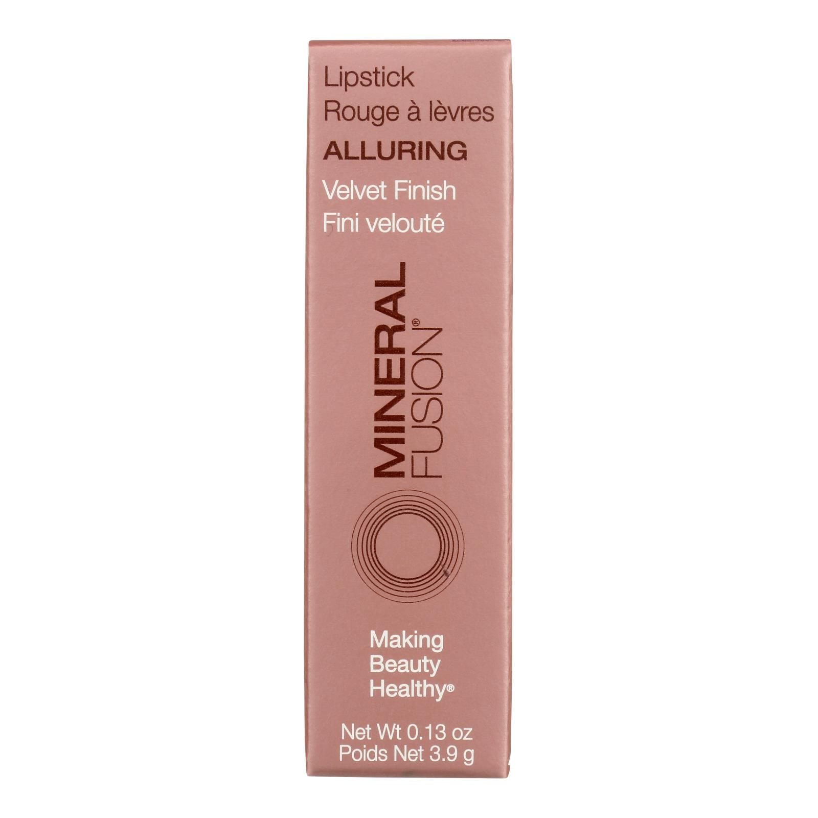Mineral Fusion - Mkup Lipstick Alluring - 1 Each-.137 Oz image 1