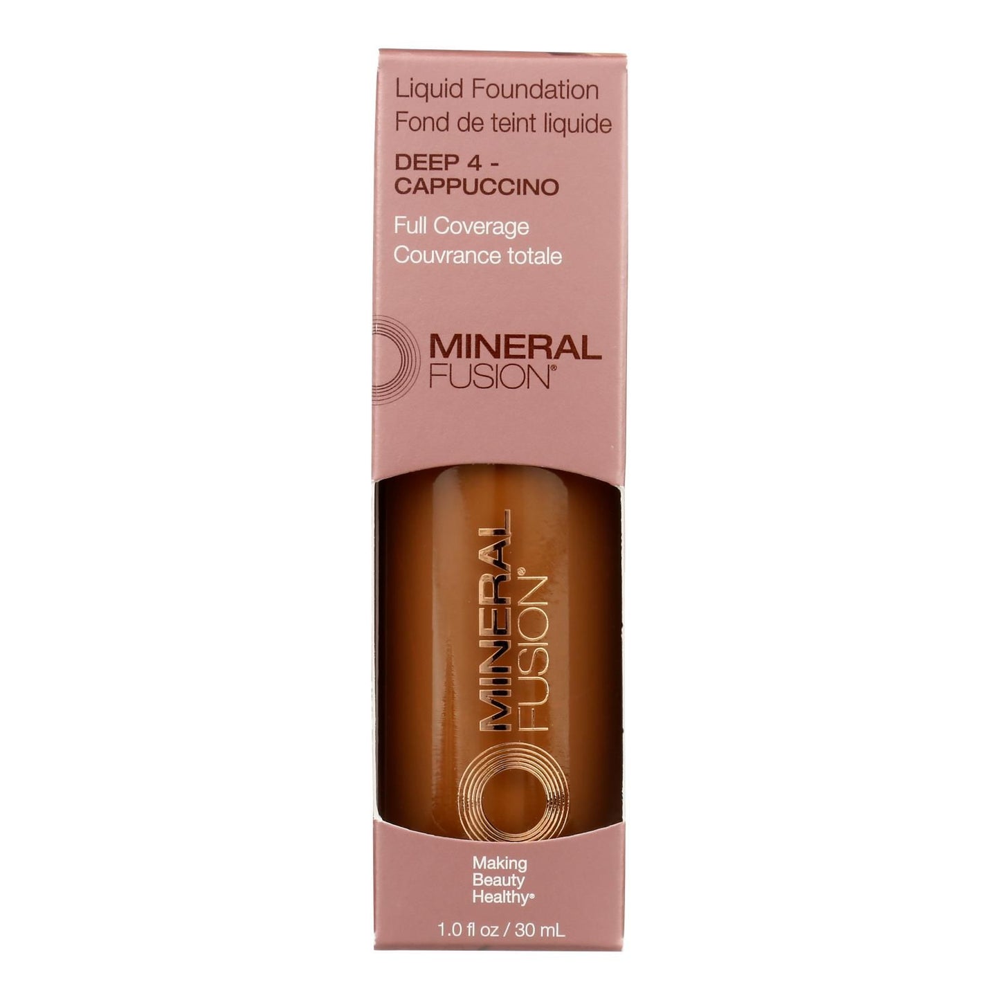 Mineral Fusion - Mkup Liquid Foundation Deep4 - 1 Each-1 Fz image 1