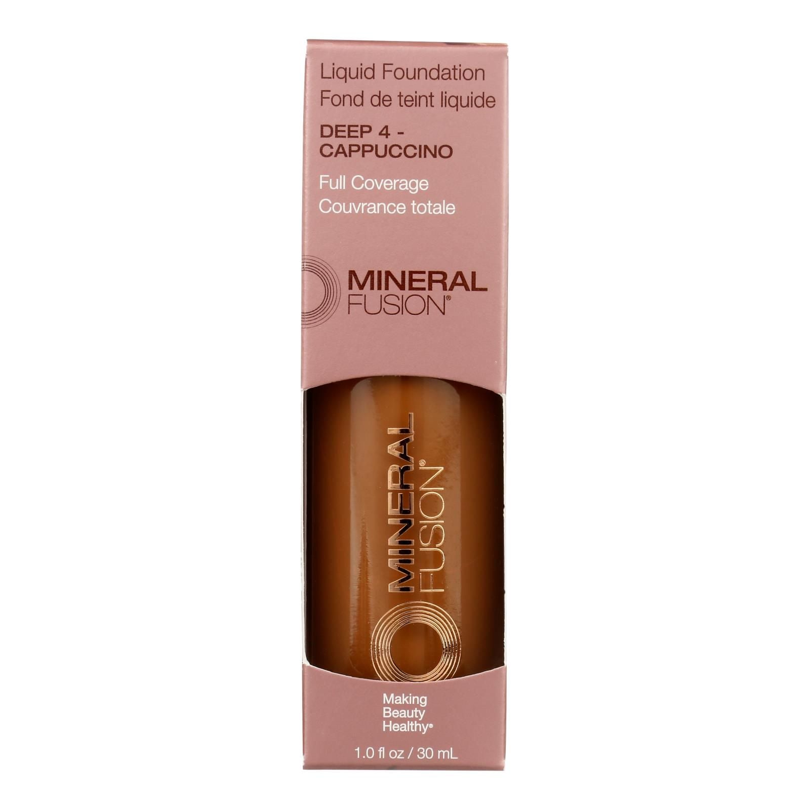 Mineral Fusion - Mkup Liquid Foundation Deep4 - 1 Each-1 Fz image 1