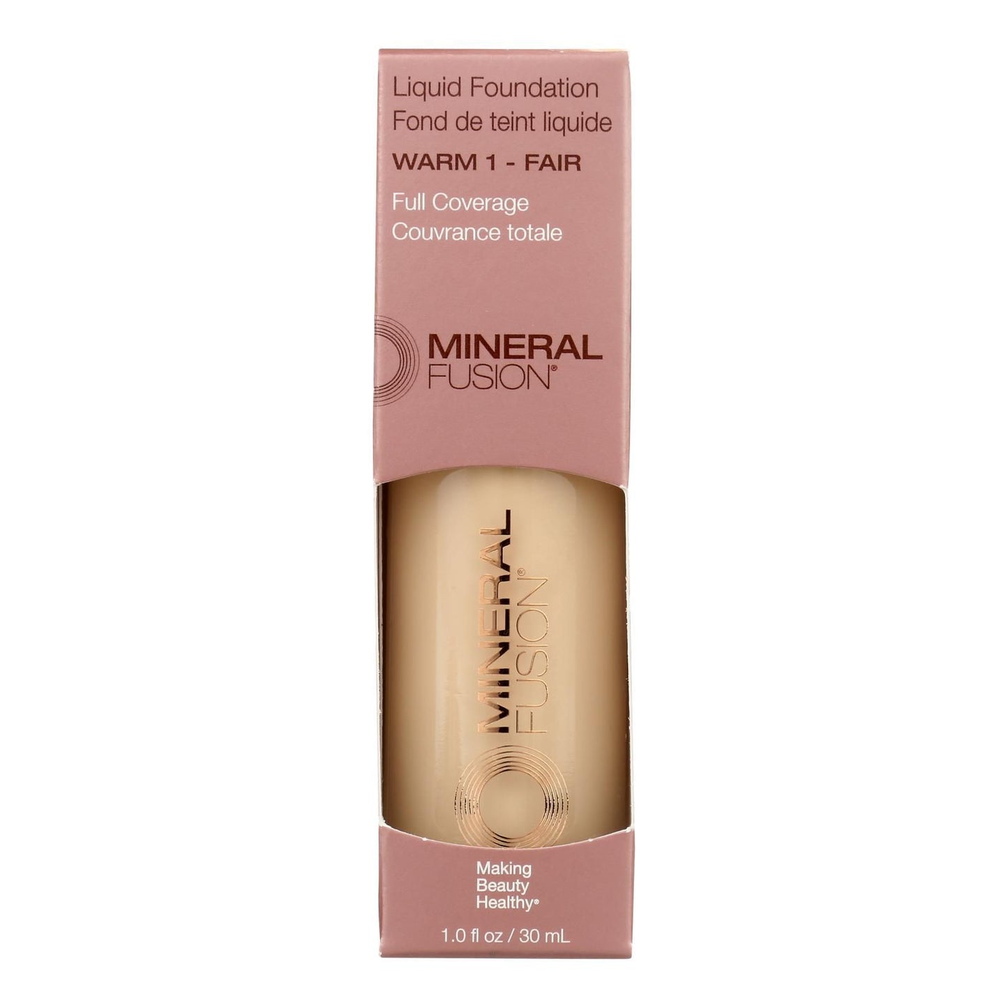 Mineral Fusion - Mkup Liquid Foundation Warm1 - 1 Each-1 Fz image 1