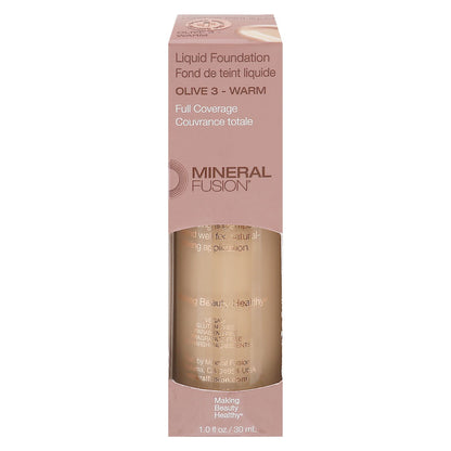 Mineral Fusion - Mkup Liquid Foundtn Olive 3 - 1 Each-1 Fz image 1
