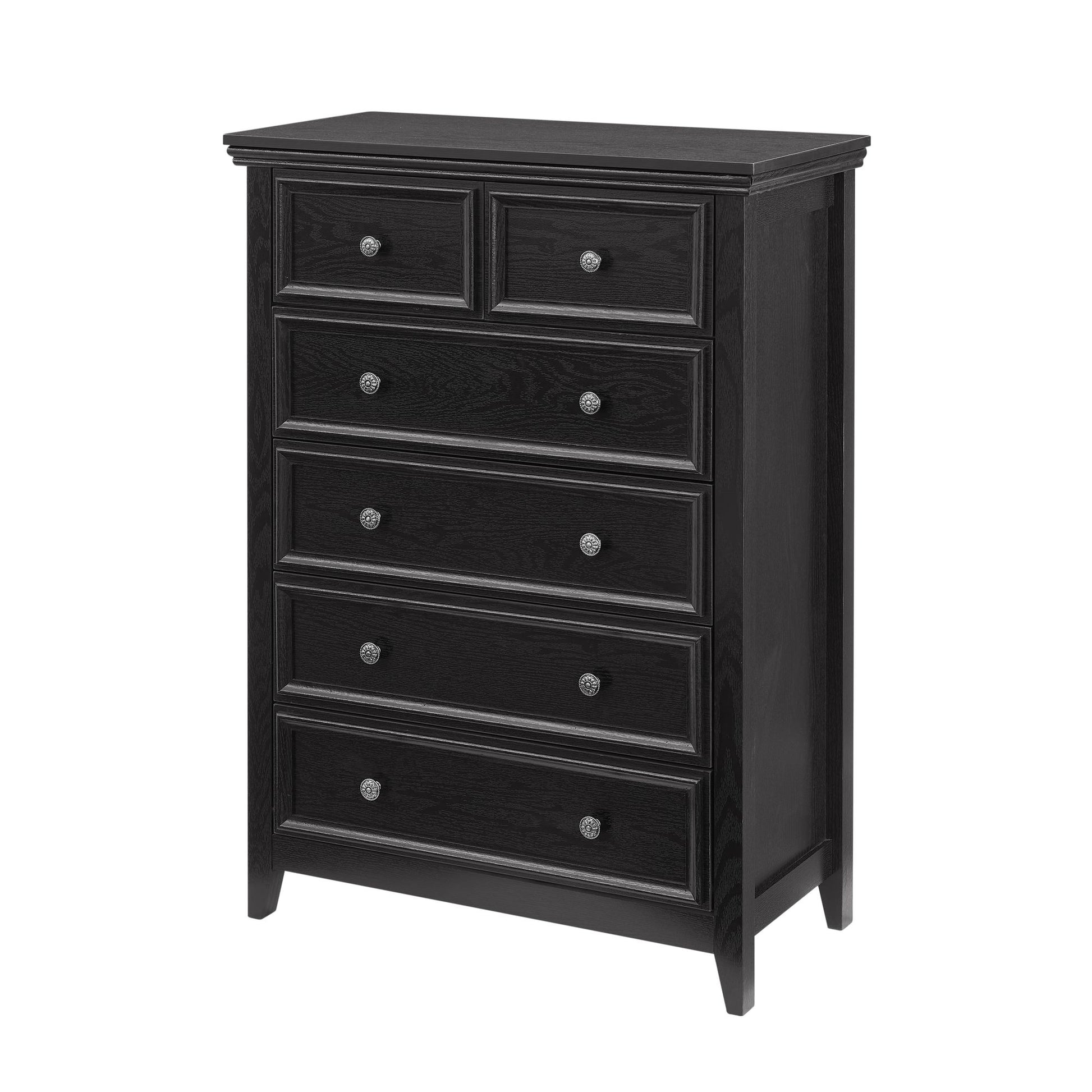 Modern 6 Drawers Dresser 6 Drawers Cabinet,Chest of Drawers Closet Organizers and Storage Clothes Storage Drawers Cabine image 11