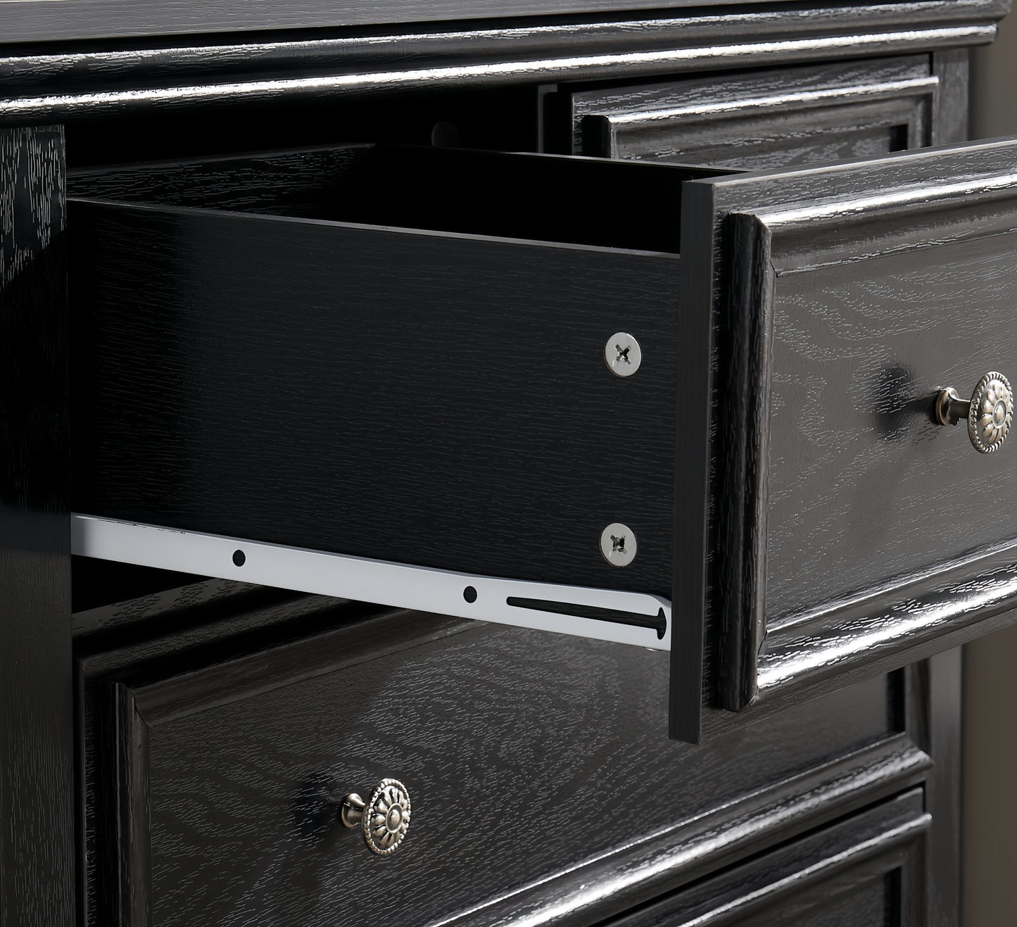 Modern 6 Drawers Dresser 6 Drawers Cabinet,Chest of Drawers Closet Organizers and Storage Clothes Storage Drawers Cabine image 10