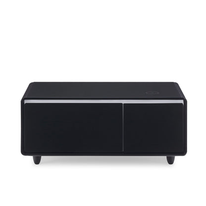 Modern Smart mini Coffee Table with Built in Fridge;  Outlet protection; Wireless charging module; Mechanical temperatur image 12