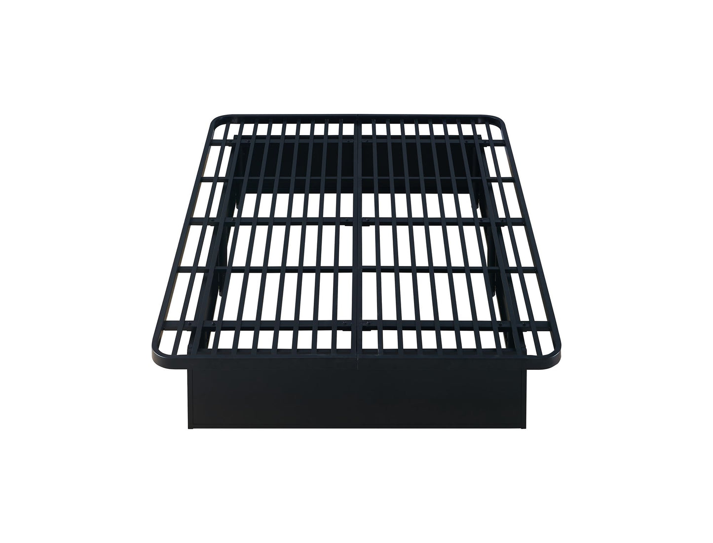 Modern Style Heavy Duty Queen Size Platform Bed Frame made with Metal and16 Inch height in Black image 5