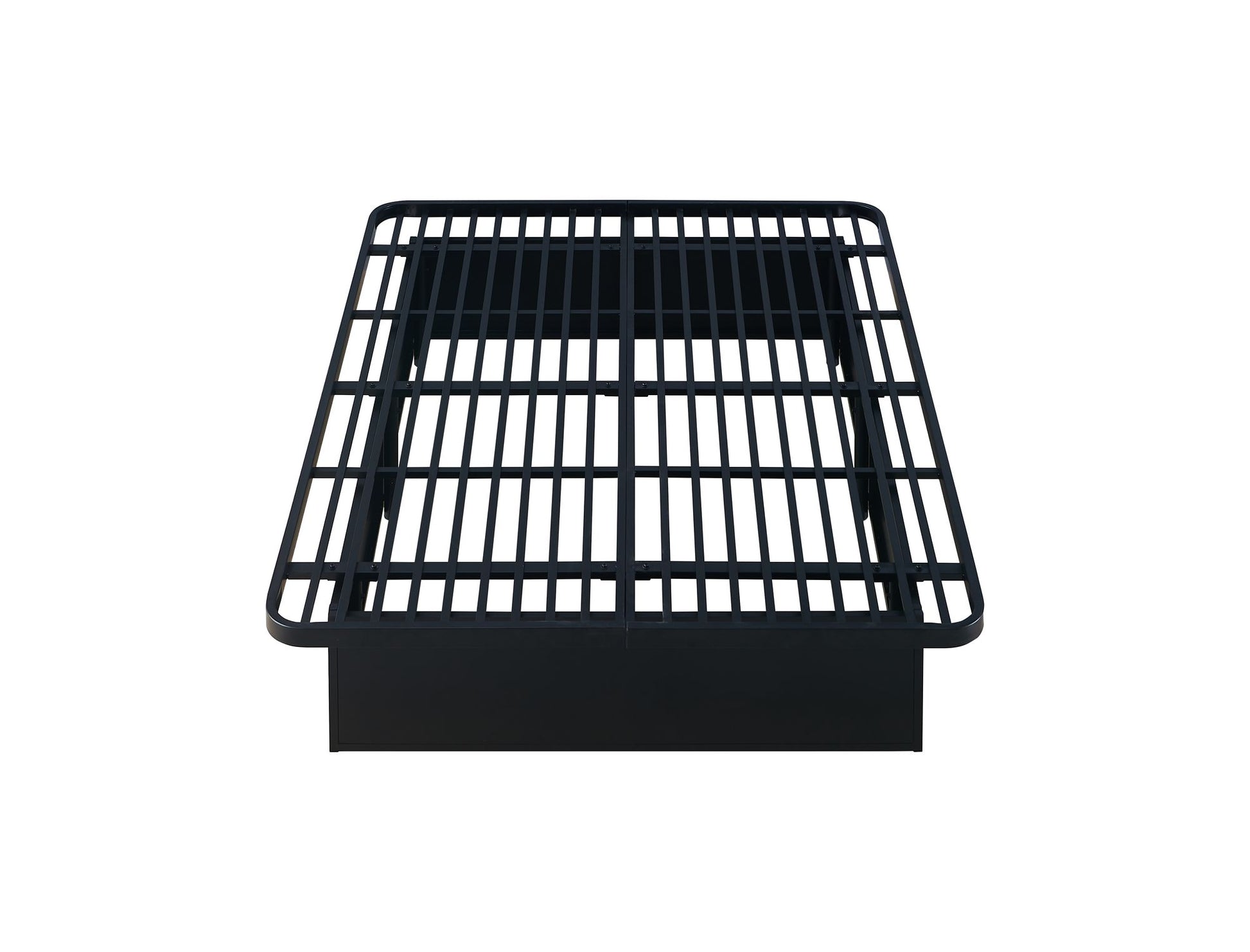 Modern Style Heavy Duty Queen Size Platform Bed Frame made with Metal and16 Inch height in Black image 5