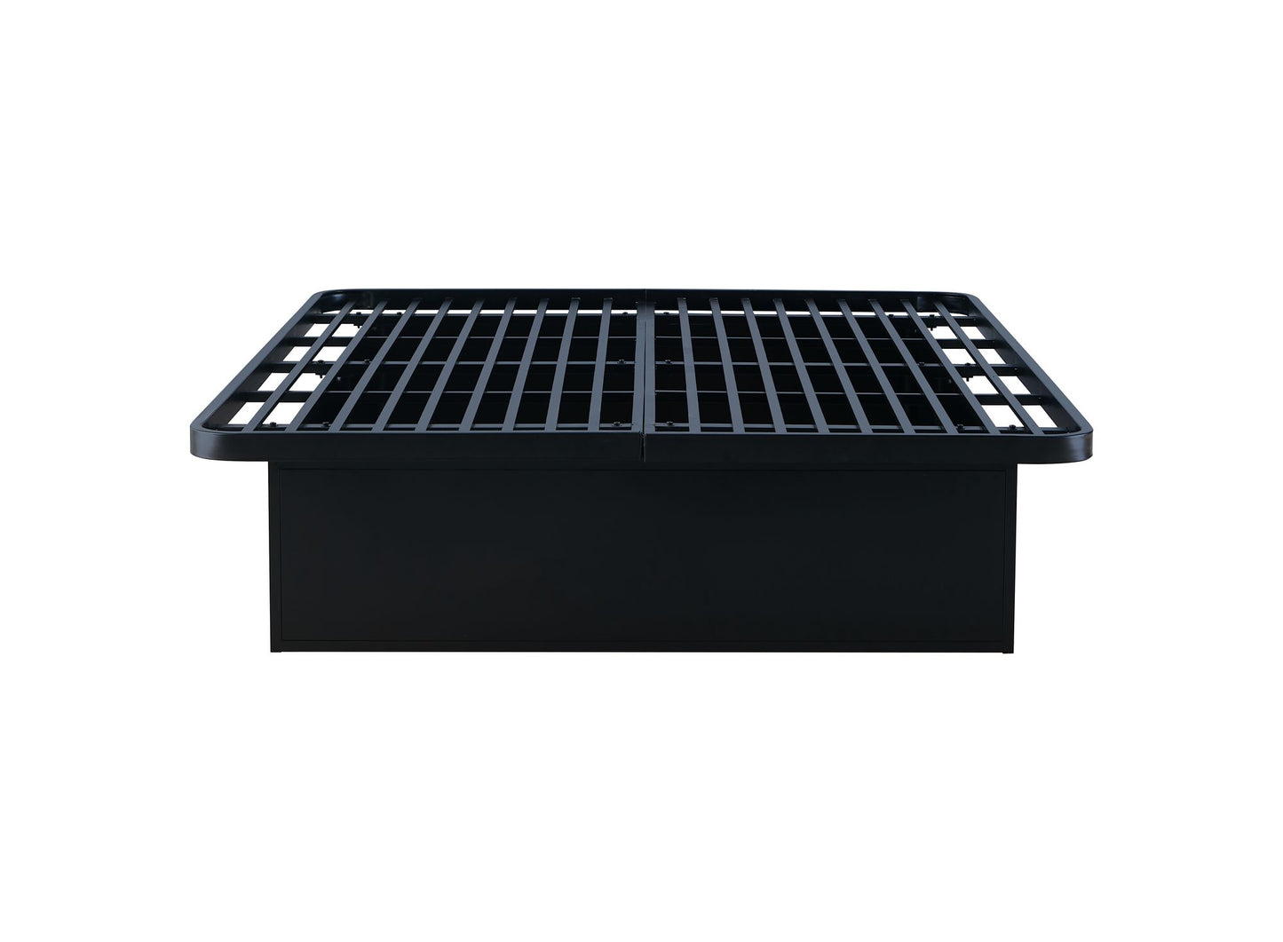 Modern Style Heavy Duty Queen Size Platform Bed Frame made with Metal and16 Inch height in Black image 7