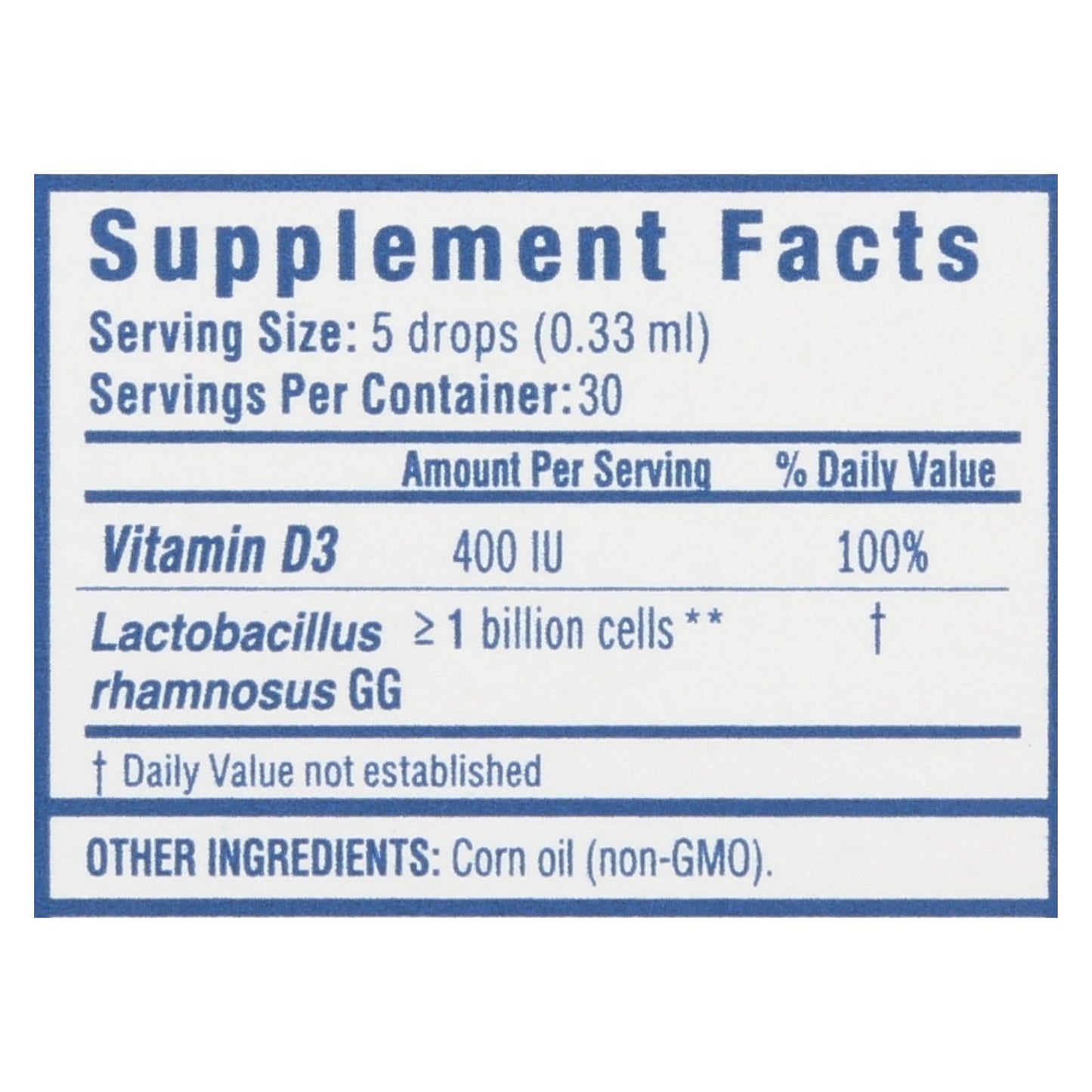 Mommy's Bliss Probiotic Drops + Vitamin D - 1 Each - .34 Fz image 3