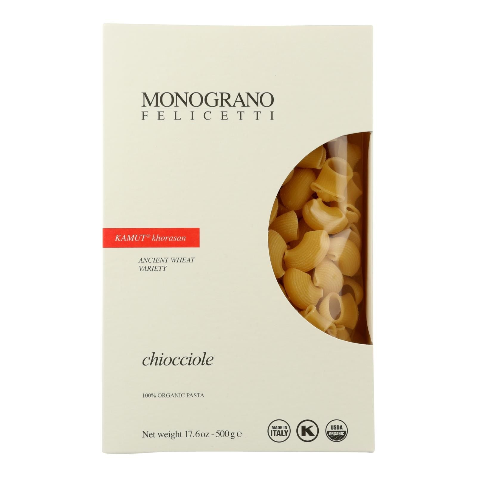 Monograno - Kamut Organic Chioccole - Case Of 8 - 17.64 Oz image 1