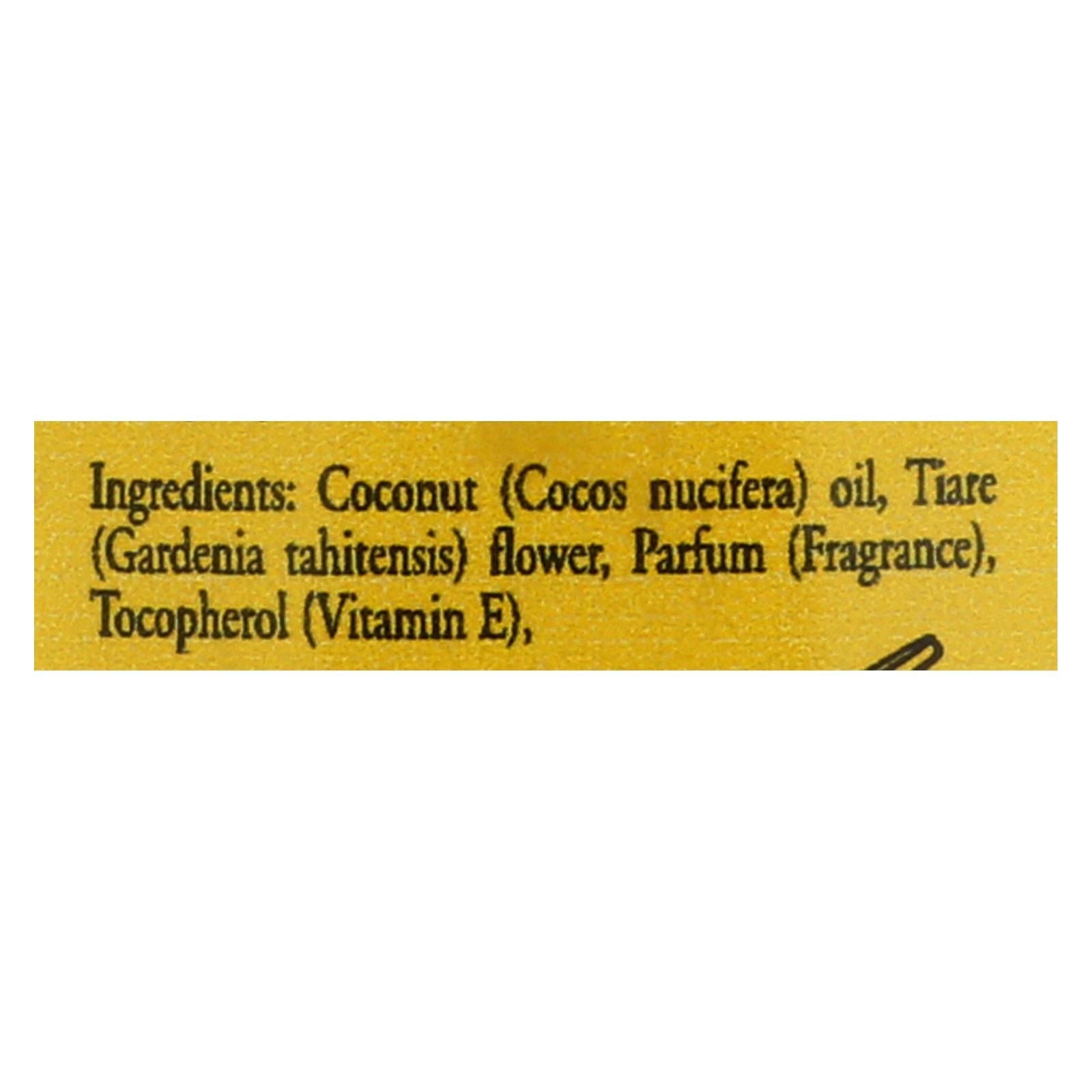 Monoi Tiare Tahiti Coconut Oil Vanilla - 4 Fl Oz image 2