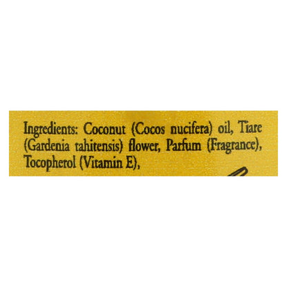 Monoi Tiare Tahiti Coconut Oil Vanilla - 4 Fl Oz image 2