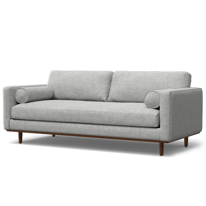 Morrison - 89" Sofa - Mist Grey image 4