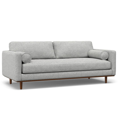 Morrison - 89" Sofa - Mist Grey image 1