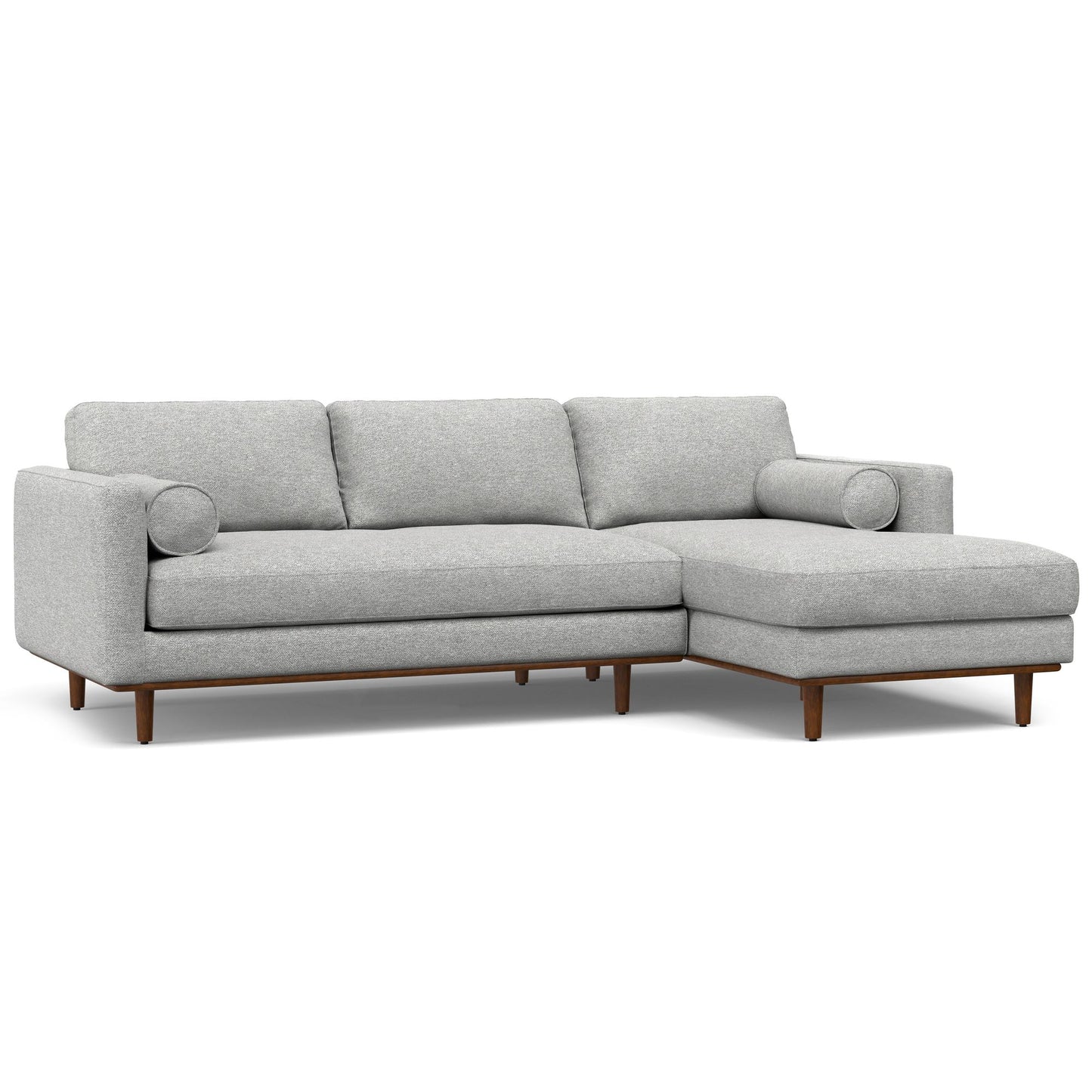 Morrison - Right Sectional Sofa - Mist Grey image 1