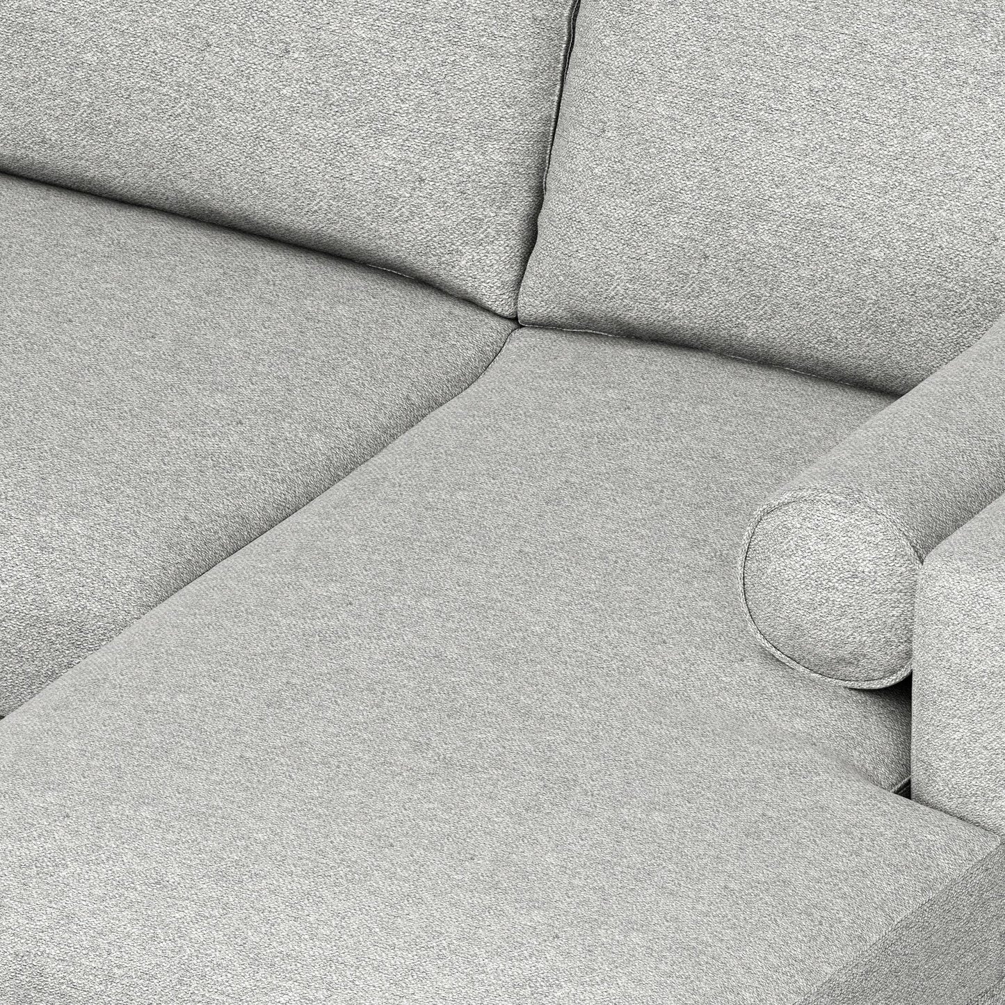 Morrison - Right Sectional Sofa - Mist Grey image 8