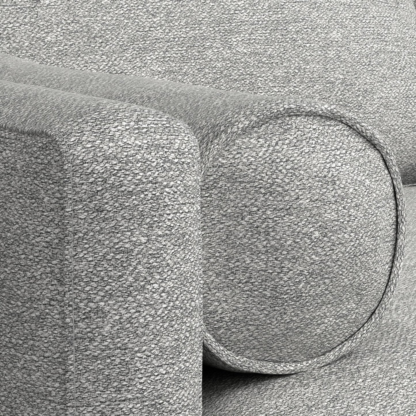 Morrison - Right Sectional Sofa - Mist Grey image 7
